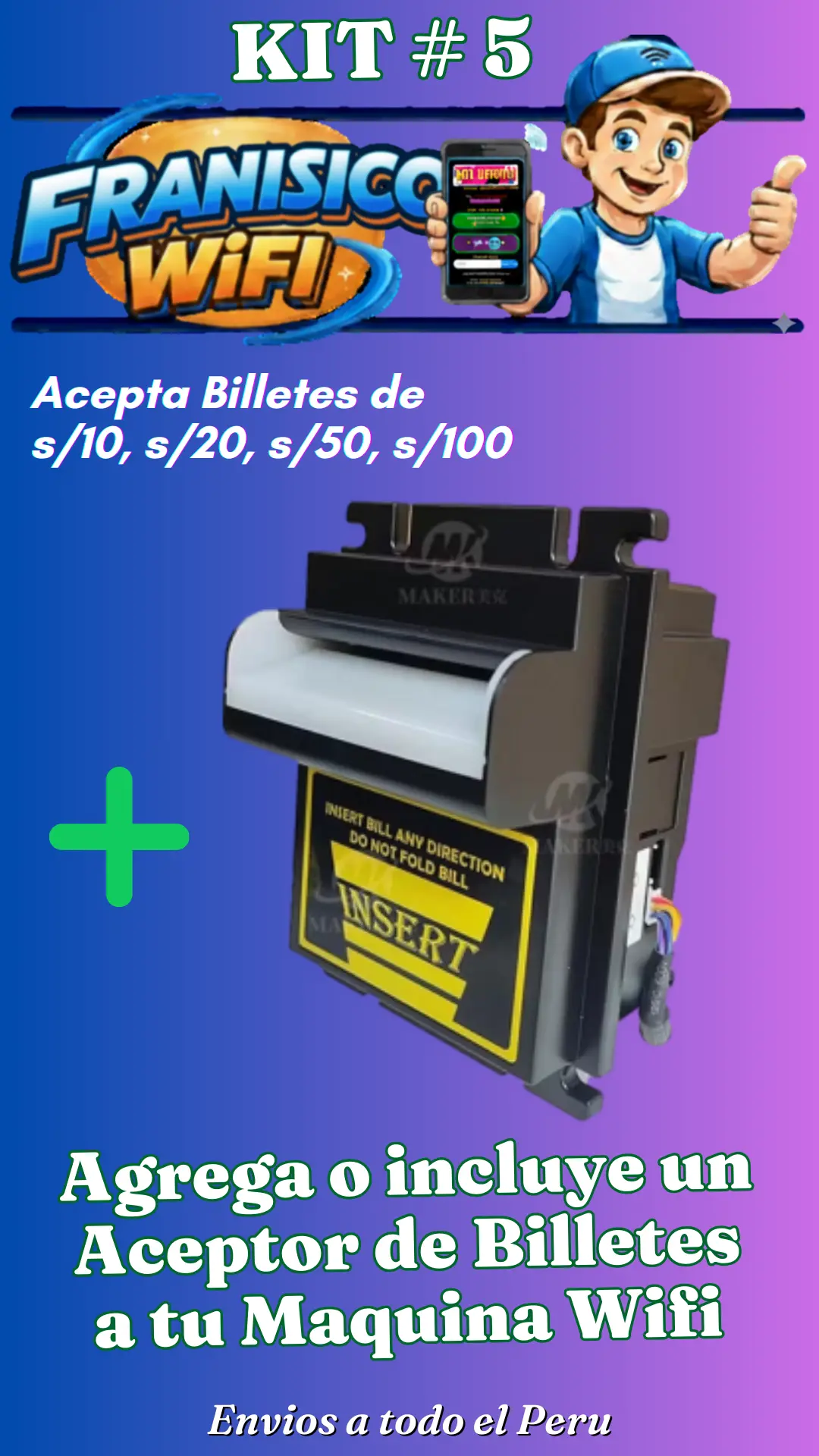 Aceptor Billetes